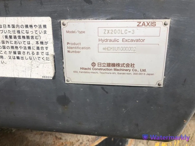 Hitachi Hydraulic Excavator