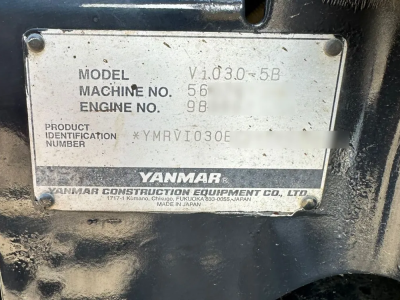 Yanmar vio30-5b Mini Excavator