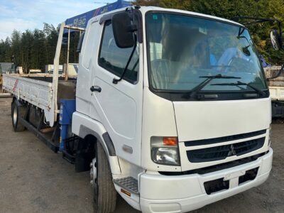 Mitsubishi Fuso Fighter with Tadano ZR385 Crane