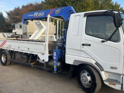 Mitsubishi Fuso Fighter with Tadano ZR385 Crane
