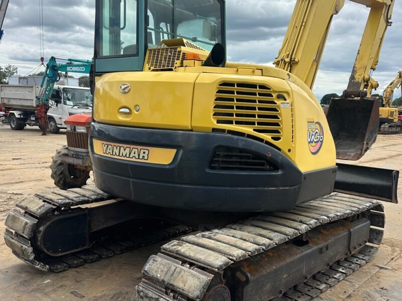 Used YANMAR ViO70-3A Crawler Excavator - Low Hours (3,752 hrs) - Made in Japan-KTNjapan
