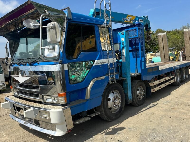 MITSUBISHI FUSO Heavy-Duty Self-Loader Truck | 8DC10 V8 Engine | TADANO 2.9T Crane - KTNjapan
