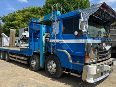 MITSUBISHI FUSO Heavy-Duty Self-Loader Truck | 8DC10 V8 Engine | TADANO 2.9T Crane - KTNjapan
