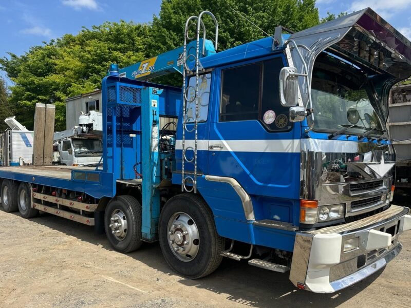 MITSUBISHI FUSO Heavy-Duty Self-Loader Truck | 8DC10 V8 Engine | TADANO 2.9T Crane - KTNjapan