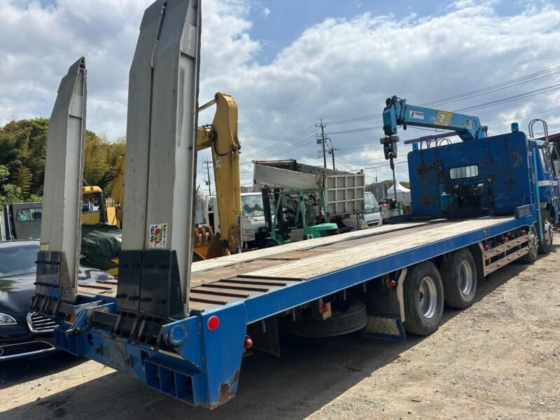 MITSUBISHI FUSO Heavy-Duty Self-Loader Truck | 8DC10 V8 Engine | TADANO 2.9T Crane - KTNjapan
