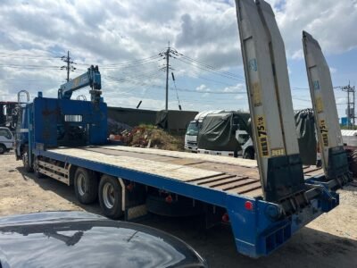 MITSUBISHI FUSO Heavy-Duty Self-Loader Truck | 8DC10 V8 Engine | TADANO 2.9T Crane - KTNjapan