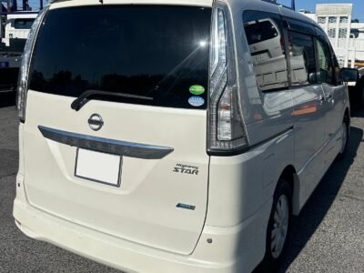 2015 NISSAN SERENA HIGHWAY STAR | 8-SEATER FAMILY VAN | REAR ENTERTAINMENT | ECONOMICAL