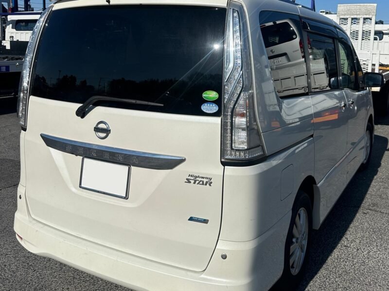 2015 NISSAN SERENA HIGHWAY STAR | 8-SEATER FAMILY VAN | REAR ENTERTAINMENT | ECONOMICAL